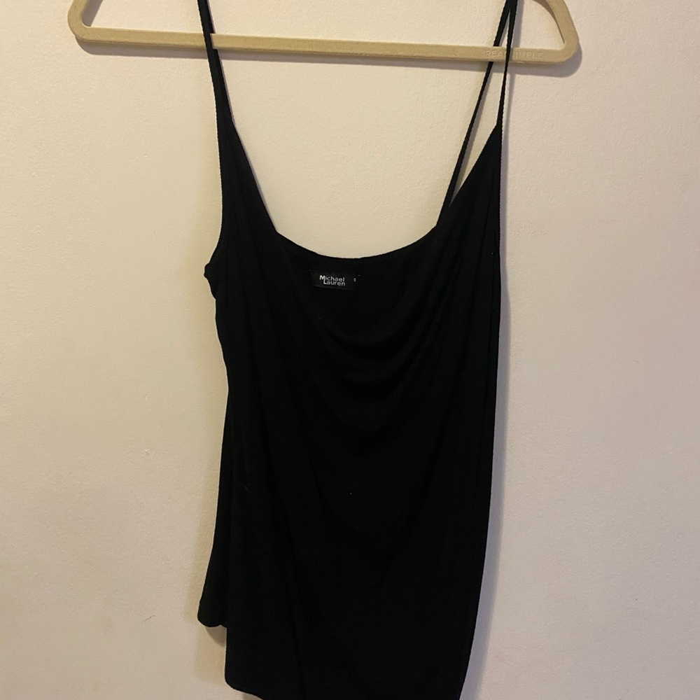 Michael Lauren cowl neck tank
